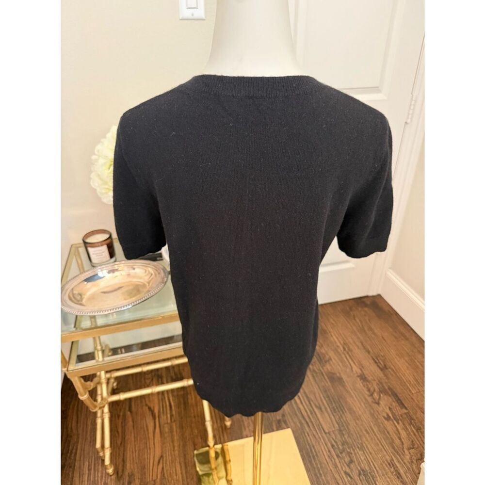 Theory Tolleree OB Cashmere Short Sleeve Top
G7 - Picture 4 of 7